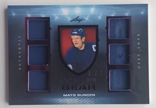 Mats Sundin Cards, Rookie Cards and Autographed Memorabilia Guide 13