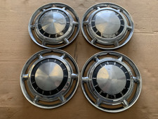 1962 62 Lancer Gt Hubcap Rim Wheel Cover Hub Cap 13 Oem Used Q3 Set 4 Black