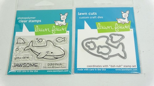 2017 Lawn Fawn Year "Duh-Nuh" Stamps & Die Set LF1419 & LF1420