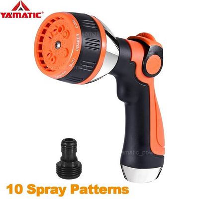 #ad YAMATIC 600 psi Garden Hose Nozzle with 10 Patterns Sprayer Head $30.74