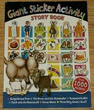 Giant Sticker Activities Story Book Over 1,000 Stickers