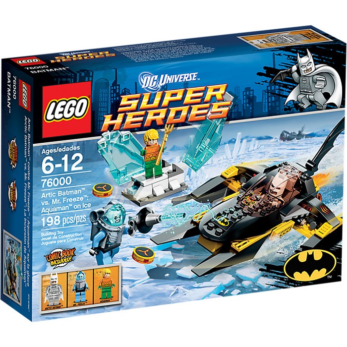 LEGO 76000 Batman vs. Mr. Freeze - 100% Complete Set w/ Box