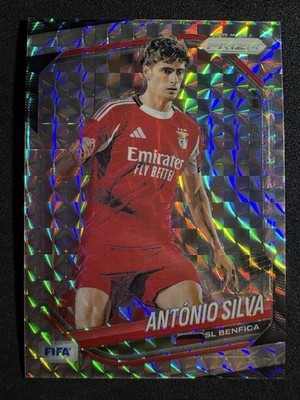 2025-26 Panini Prizm FIFA #225 Antonio Silva Mosaic SL Benfica Soccer Card