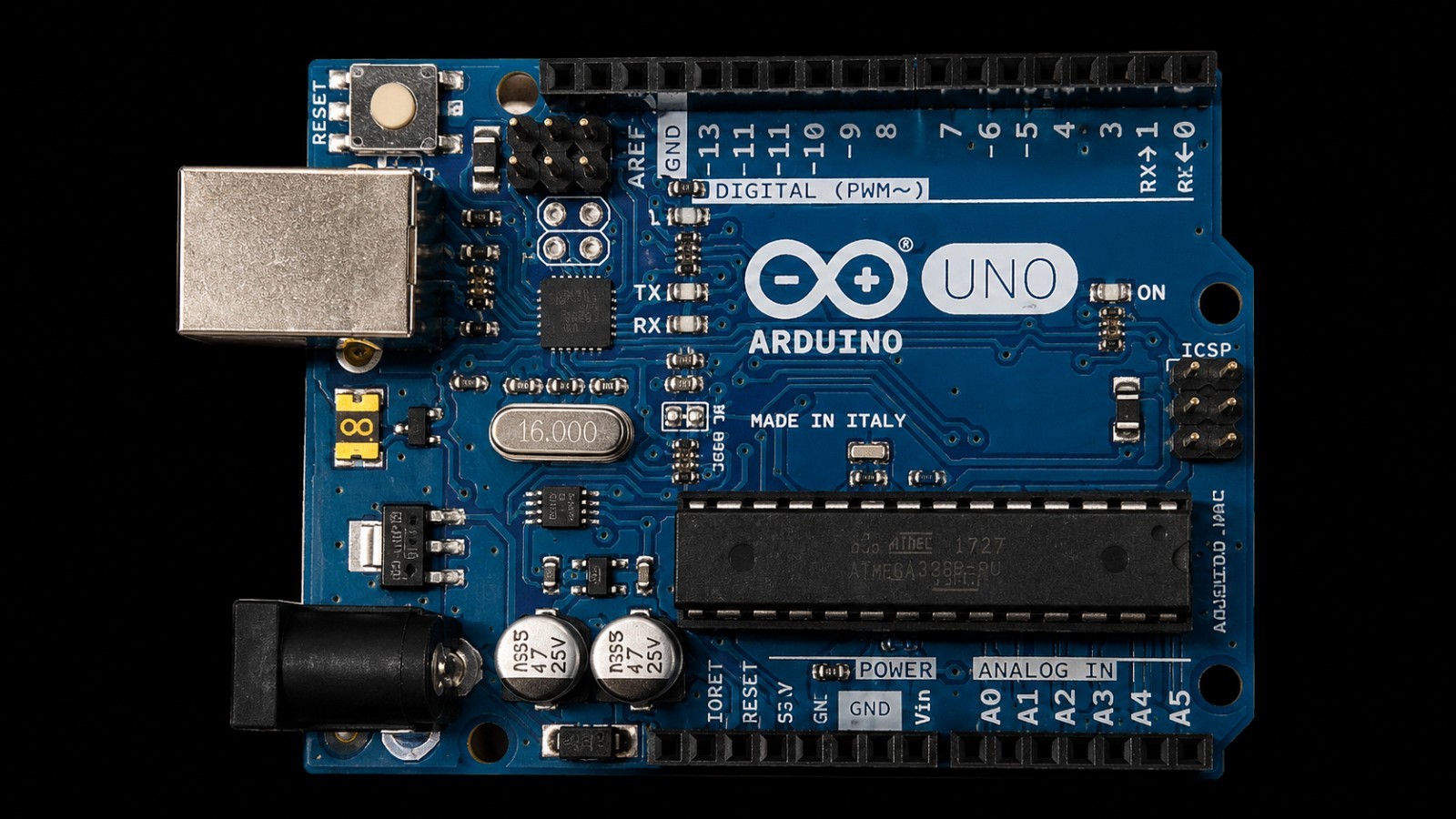 ​Genuine Italian-Made Arduino Uno R3 - Tested & Working