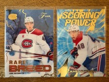 2025-26 Flair Lane Hutson Rare Breed & Scoring Power Lot