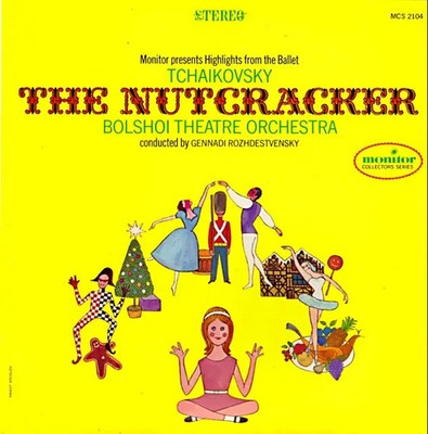 LP Bolshoi Theatre Orchestra Conducted By Gennadi Rozhdestvens The Nutcracker (