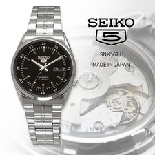 SEIKO wristwatch men's overseas model MADE IN JAPAN Seiko 5 automatic SNK567J1