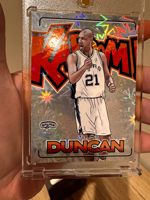 Panini 2023-24 Kaboom! Insert #1   Tim Duncan, NBA San Antonio Spurs