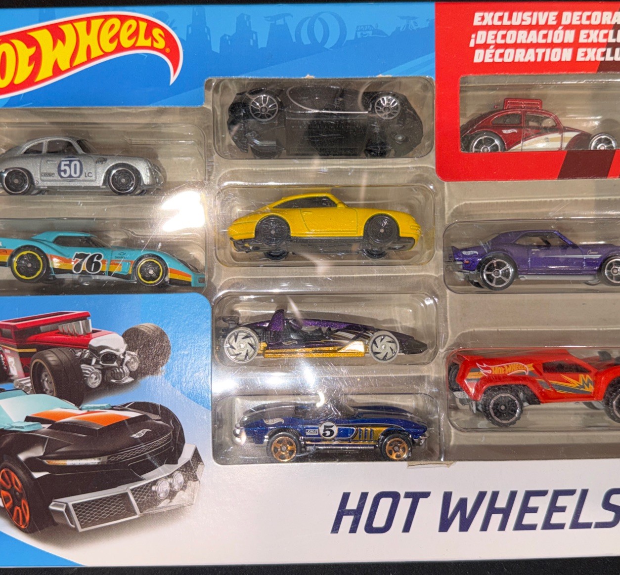 Hot Wheels  X6999 9 Car Gift Pack