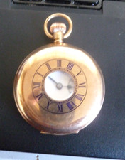 j w benson 9 carat gold pocket watch mint condition