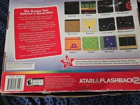 Atari Flashback 2 Classic Game Console TV Plug Play, 40 Built-In Games