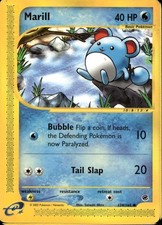 Marill 120/165 Common WOTC Expedition Pokemon