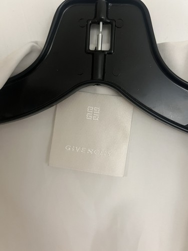 Givenchy Men Logo White Short Sleeve Button Up Shirt Size 40 $690 - Picture 2 of 8