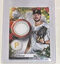 2025 Topps Holiday: Paul Skenes #PR-PS Game Worn Relic Card /99