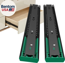 10 Pair 20 Packs 22 Inch Full Extension Ball Bearing Drawer Slides Side Mount So