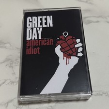 Green Day American Idiot Audio Cassette Tape Album Punk Rock Cassette with box