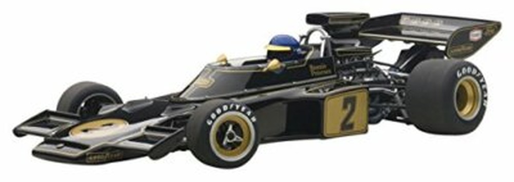 AUTOart 1/18 Lotus 72E 1973 # 2 Ronnie Peterson w/ Driver Figure Composite Model