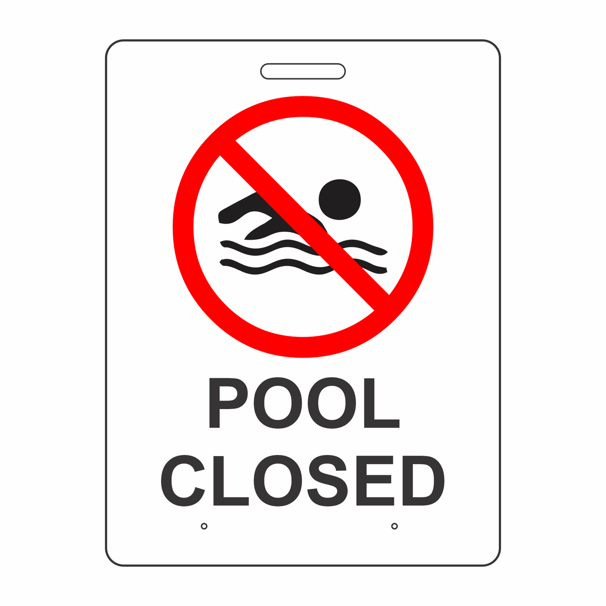 Pool Closed - Pool Pavement Sign | Pool Safety Signs | eBay