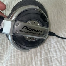 Pioneer HDJ-1000 Professional DJ Headphones Silver Discontinued Swivel Studio