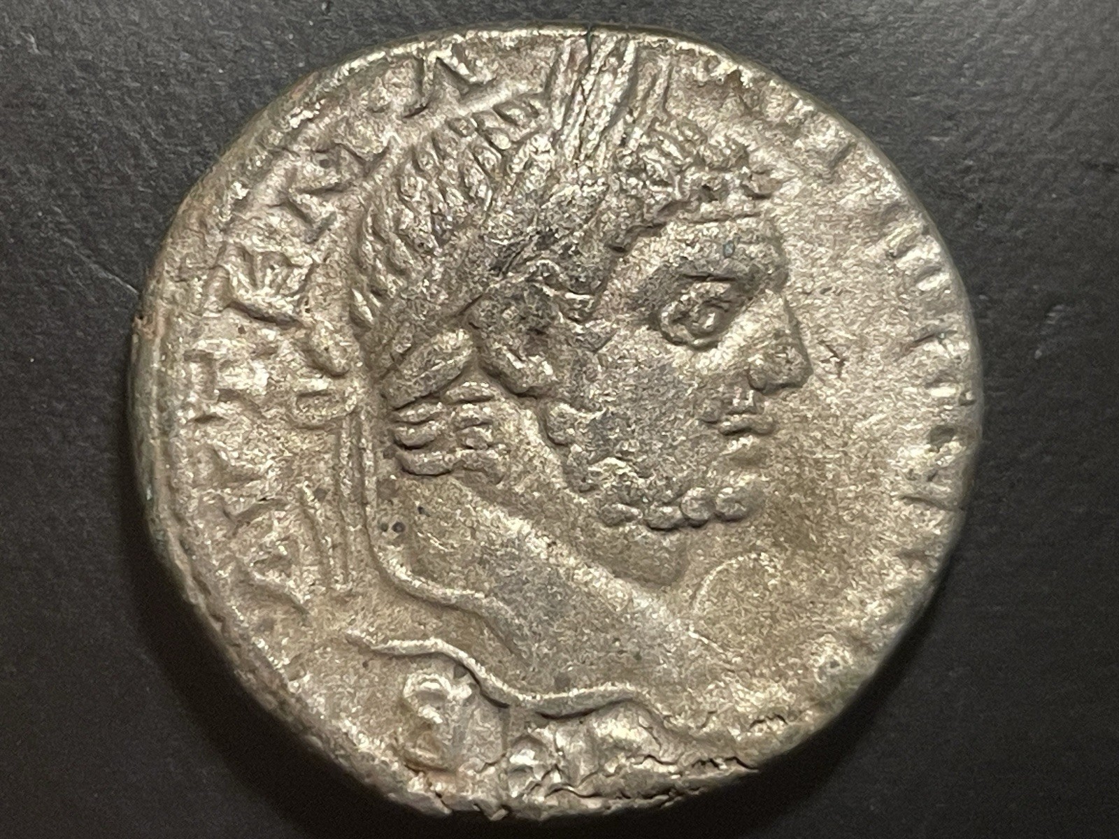 CARACALLA Provincial AR Tetradrachm Tripolis Phoenicia Ancient Roman Coin Eagle