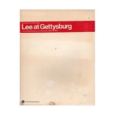 SPI Wargame Lee At Gettysburg (Flat White Box) Tray Fair/VG+