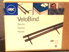 31 GBC Velobind 250 Sheet Spines Strips 11" x 1" 279mm x 25mm Burgundy 9741013G