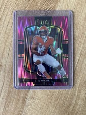 DJ Moore 2025 Panini Select Premier Level Prizm #173 Chicago Bears Football Card