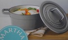*Rare* HTF  ‘Martha Stewart’ Collector’s 8qt Enameled Cast Iron Round Dutch Oven — photo 2