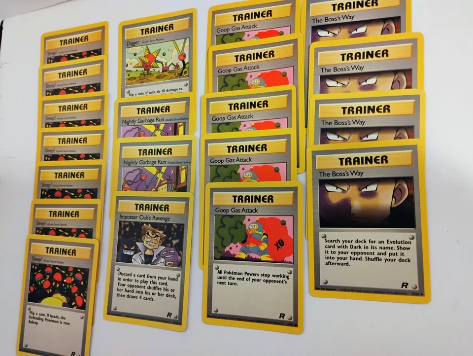 口袋妖怪卡 Team Rocket 143 卡近乎完好 — 第 3/4 张图片