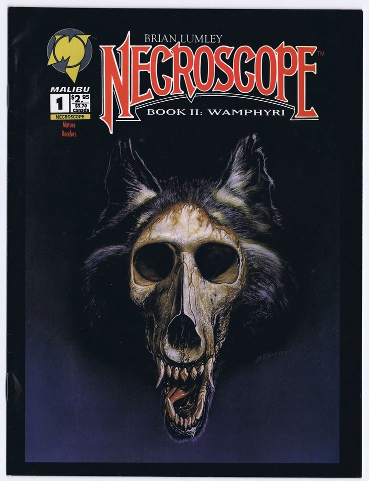 NECROSCOPE Book 2 WAMPHYRI # 1 US Magazine 1993 - Bild 1 von 1
