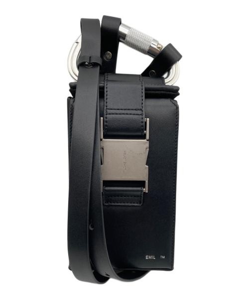 バッグ HELIOT EMIL Leather Carabiner PhoneSling HELIOT EMIL Leather Carabiner Phone Sling black | eBay