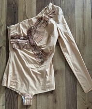Elisabetta Franchi Body 34/36 Blogger Nude/ Rose