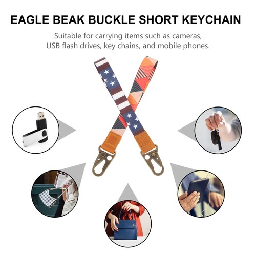 2 Pcs Handy Lanyard Keychain Kurzes Handyseil Anti-Verlust-Gurt Für Das Telefon - 第 9/12 張圖片