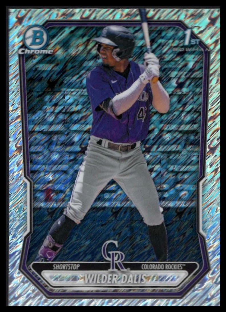 2026 Bowman Chrome #BCP-188 Wilder Dalis Chrome Prospects Shimmer