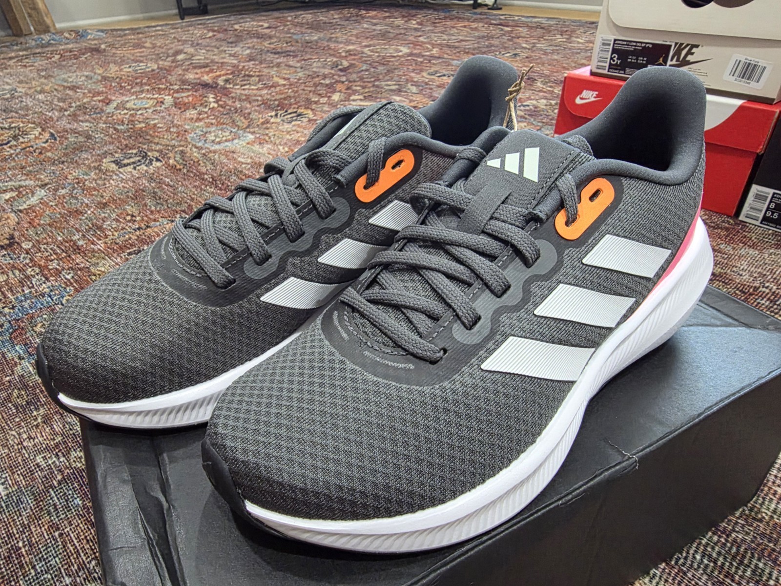 Adidas Runfalcon 3 – Grey Six Crystal White Beam Pink – Women’s 6.5/Youth 5.5 Adidas Runfalcon 3 – Grey Six Crystal White Beam Pink – Women’s 6.5/Youth 5.5