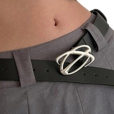 Adult Decorative Belt Solid Waist Belt for Jeans Pants All Matching Waistband