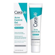 CeraVe Acne Control Gel, 2 Salicylic Acid Treatment With Glycolic Acid Lactic