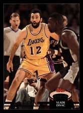 Vlade Divac 1992-93 Stadium Club #126 Los Angeles Lakers FREE SHIPPING *092
