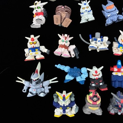 Junk Lot of 160+ Bandai Mobile Suit Gundam Full Color SD Mech