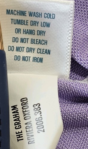 Polo Holderness & Bourne Graham Riviera violet col aquidneck club homme XXL - Photo 7/7