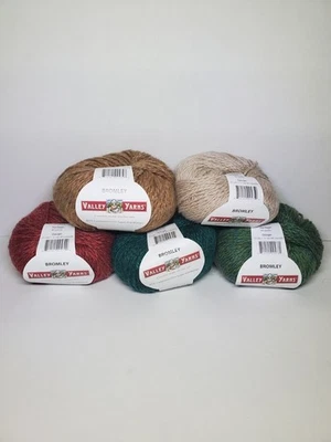 Five Balls Valley Yarns Bromley Yarn 85% Cashmere 15% Kid Mohair 25g Each - Photo 1/4