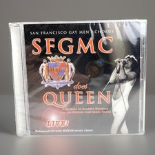 NEW & SEALED! Vtg 2002 SFGMC Gay Men's Chorus Does Queen Live! Freddie Mercury