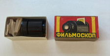 Diascope Slide Viewer Russian with 20 Original Slides of Leningrad Circa 1960s