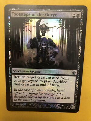 MTG - Footsteps Of Goryo - FOIL - Saviors Of Kamigawa - NM/MT - Brandy New!