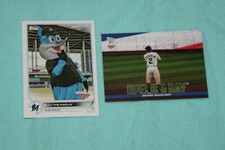 BILLY THE MARLIN &OPENING DAY 2022 OPENING DAY & MASCOT #M11 &OD10 MIAMI MARLINS