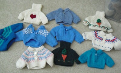 Assorted Lot of 10 Boyds Bears Bearware Sweaters NOS 