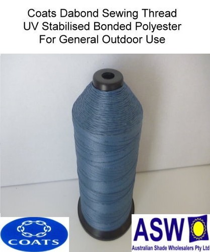 V138 /M18 COATS SEWING THREAD UV Stabilized Shade Cloth Sail - Various Colours - Picture 19 of 20