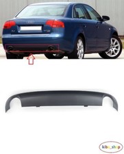 FOR AUDI A4 B7 04-07 REAR BUMPER LOWER CENTRE LIP SPOILER-8E0807521B