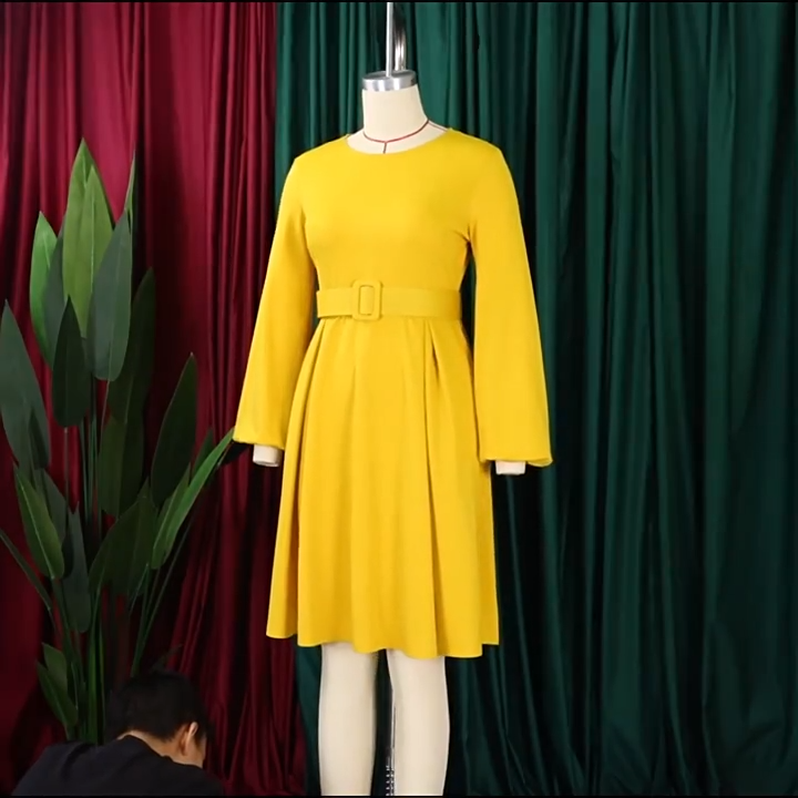Women's Plus Size Stretchy Dress Casuel Wedding Guest Midi Dresses A-Line  Dress | eBay