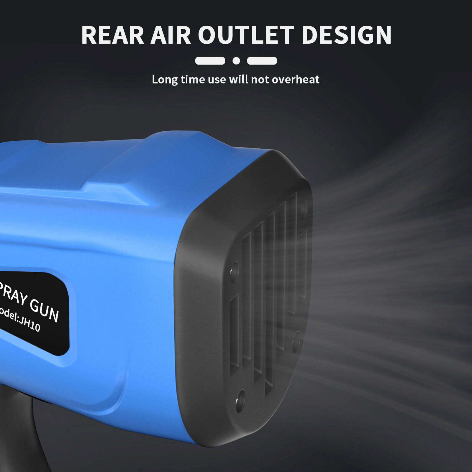 600W Electric Paint Sprayer / Spray Gun For Painting Fences Decking